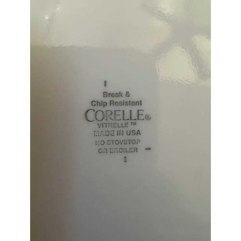 Vintage 3 CORELLE By Corning COUNTRY COTTAGE 6 1/2" Bread PLATES - Picture 5 of 5